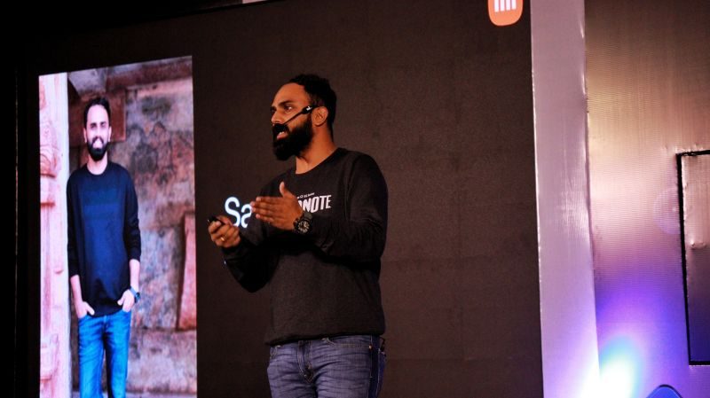 SuperNote presenting